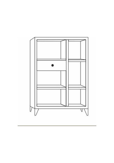 2 Kapılı 1 Çekmeceli Çam Ekmeklik Çam