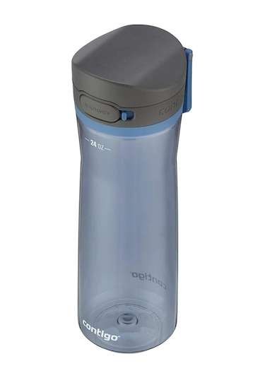 Contigo Jackson 2.0 720 Ml Su Şişesi Tek Tuş Açılır Kapak, Sızdırmaz, Bpa Sız Mavi mavi