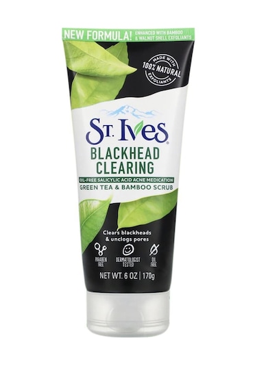St. Ives Siyah Nokta Temizleyici Yeşil Çay Scrub 170Gr