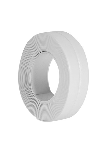 Yaleker Pvc Mutfak Banyo Köşe Tamiri: Su Geçirmez, Kalıp Önleyici, 22mm X 3.2m Gri, Kolay Yapıştır Ve Kes Gri