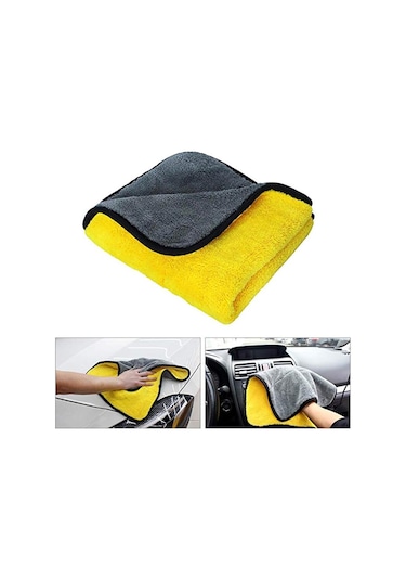 Mikrofiber Araç İç Dış Yıkama Temizleme Kurulama Bezi