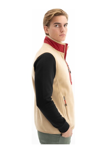 Arma Erkek Kışlık Softech Polar Relax Fit Tam Fermuar Yandan Cepli Baskısız Yelek K26424674101 Bej Arma Erkek Kışlık Softech Polar Relax Fit Tam Fermuar Yandan Cepli Baskısız Yelek K26424674101 Bej