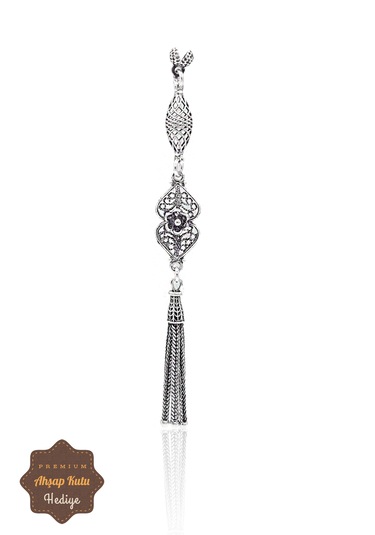 Sallantılı Mekik Model 925 Ayar Gümüş Tesbih Püskül 201023322