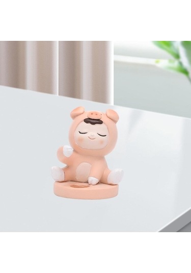 Pazly Vanity Tutucu Suntek Sevimli Pig Diş Fırçası Otel İçin Pr Diğer
