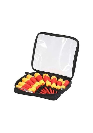 Dancemonkey 10 Adet 1000v Manyetik Oluklu, Phillips Uçlu Kablo,