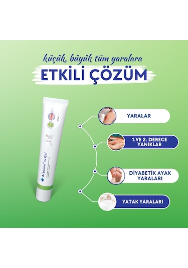 Actolind Yara Bakım Jeli 30 ML + Yara Bakım Solüsyonu 100 ML