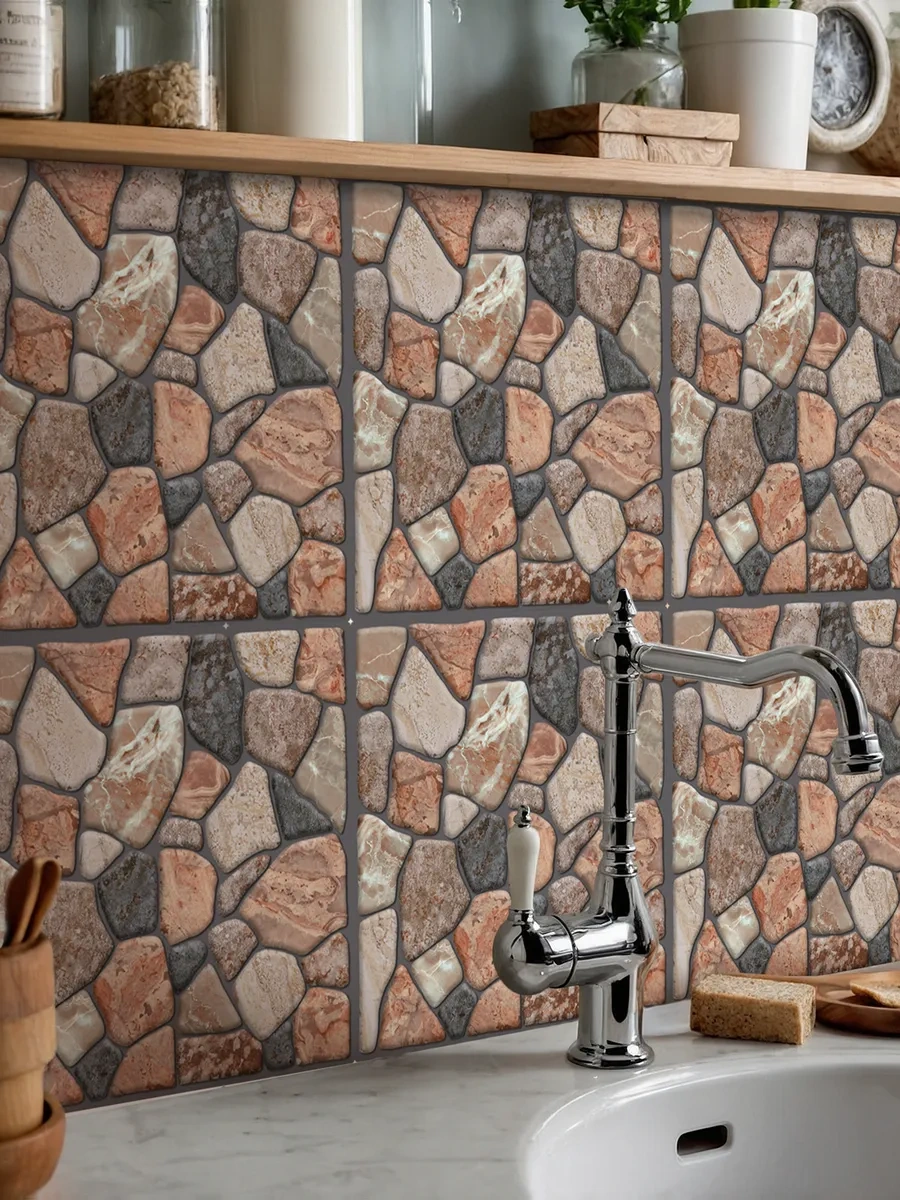 Pureflex Duvarlar İçin 3d Kendinden Yapışkanlı Paneller 30x30 Cm, 10 Adet 335510822