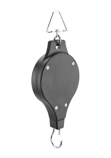 Ximistore9 90cm Uzatılabilir Abs Saksı Asıcı, 15kg Yük Kapasitesi, Metal Kanca İle Balkon Ve Bahçe İçin