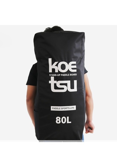 Suntek Şişme Kürek Tahtası Çantası Ayarlanabilir Askılar 80-litre Siyah