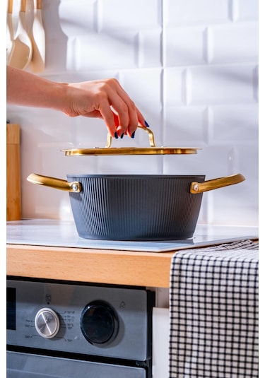 Ultimate Pro 5 Parça Tencere Seti - Siyah