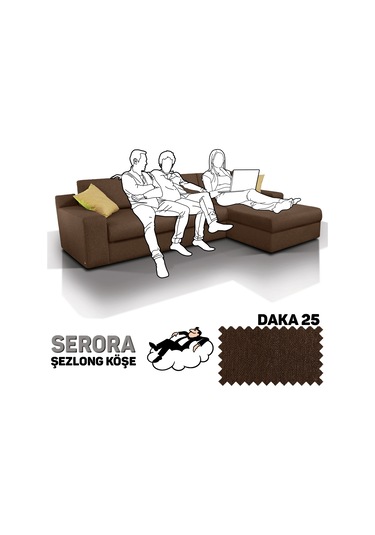 Serora Şezlonglu Köşe Daka 25