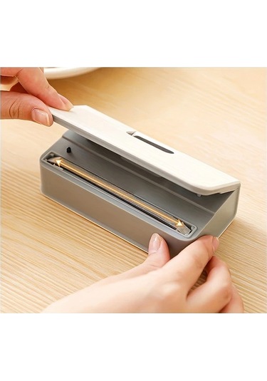 Boatshop1 Beyaz 6 Hiz Ayarli Manyetik Muhurlemeli Hotu Tasinabilir Usb Sarj Edilebilir Atistirmalik Sikacagi Dijital Ekran Sarja 100 300 Muhur Cipsler Kurabiyeler Icin Kompakt Taze Tutma Cihaz