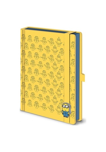 A5 Premium Defter Despicable Me Pattern Çok Renkli