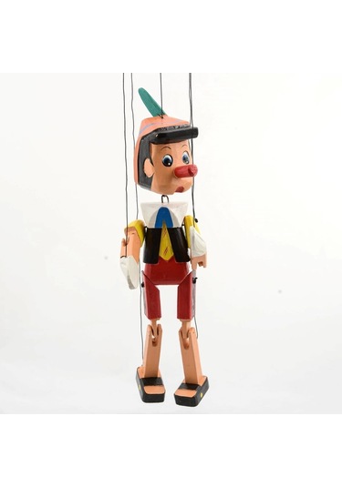 Asmalı Pinokyo 1 Metre Renkli