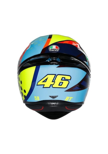 Agv K1 S Rossi Winter Test 2020 Configuration Motosiklet Kaskı