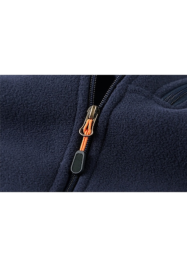 Erkek Kalınlaştırılmış Polar Kolsuz Yelek Gri