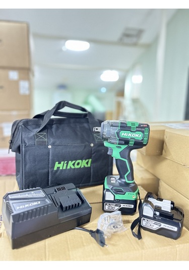 Hikoki WR18DH 18 V 5 AH 1/2 Akülü Darbeli Somun Sıkma Makinesi