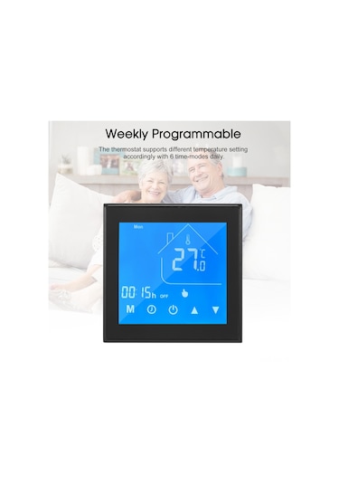 Vkemall "16a Dokunmatik Zemin Isıtma Termostatı - Wifi Kontrollü Hc-t010 Serisi"