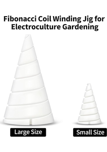 Sones Büyük Boy 9,3 X 5,2 Cm Taşınabilir Bahçe Bakır Tel Anten Fikstürü Bahçe Bobini Sarma Fikstürü