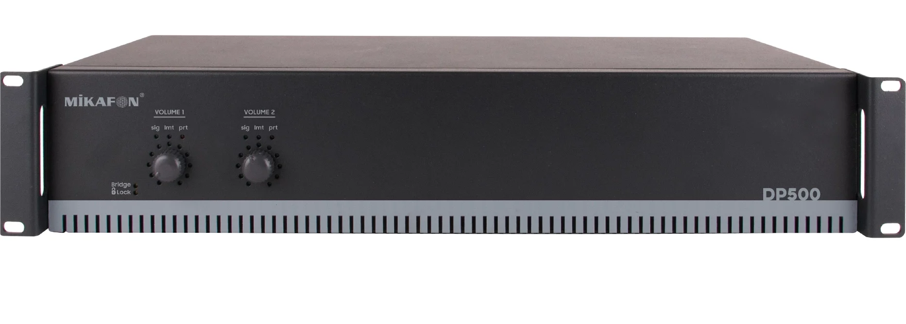 Mikafon Dp500-2x300w-1x600w/100v D Class Dsp Matrıx Power Apmplifikatör Ses Prosörü