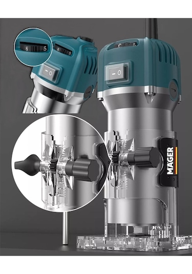 Mager Mgr10580fr Elektrikli El Frezesi Avuç İçi Freze