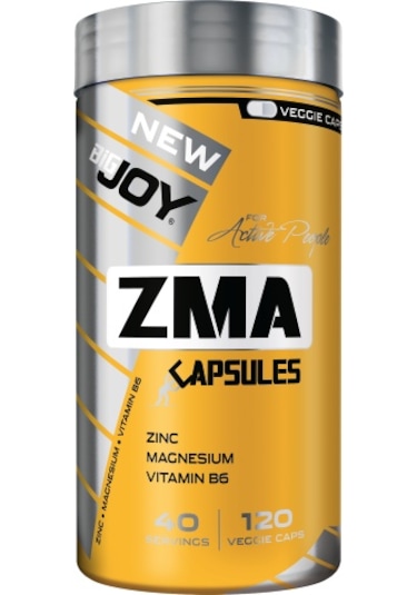 Bigjoy Zma 120 Kapsül - Magnezyum Çinko B6 Vitamini
