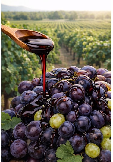 Doğal Üzüm Pekmezi 2 800 Gr %100 Katkısız & Geleneksel