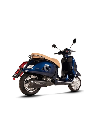 Vespa GTS-GTV 300 Egzoz SLIP-ON *Mat Siyah* Euro 5 (2020- ) / AKRAPOVIC