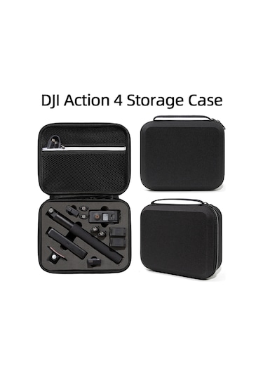 Butu Djı Osmo Action 3 / Action 4 İçin Taşınabilir Fermuar Kamera Koruma Kılıfı Eva Sert Kabuk Kolu Askı Kamera Aksesuarları Saklama Çantası - Siyah Butu Djı Osmo Action 3 / Action 4 İçin Taşınabilir Fermuar Kamera Koruma Kılıfı Eva Sert Kabuk Kolu Askı Kamera Aksesuarları Saklama Çantası - Siyah