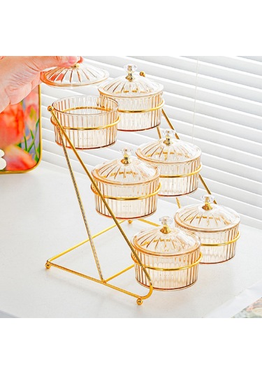 Homyl Kuru Meyve Tepsisi Çok Fonksiyonlu Raflı Fındık Kehribar