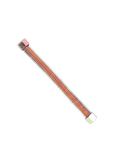 Moveevo 12mm Çelik Kaplı Alüminyum Hava Kompresörü Vana Borusu, 3/4-16unf Dişli Bağlantı, 18-30cm Uzunluk Seçenekli, Anti-koroziv, Kolay Kurulum