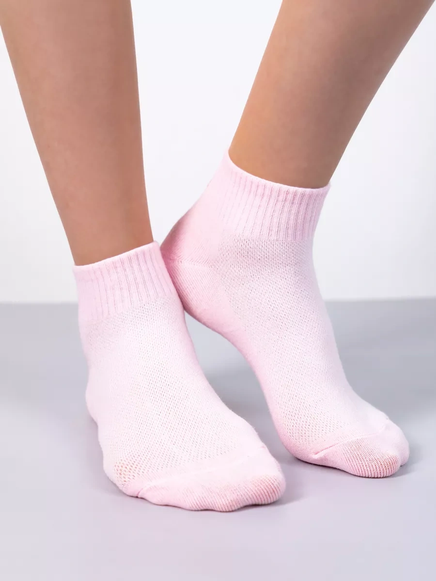 Twınsocks Pamuklu Kısa Çoraplar 254028742 Pembe
