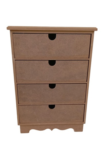 Çekmeceli Boyanabilir Kutu