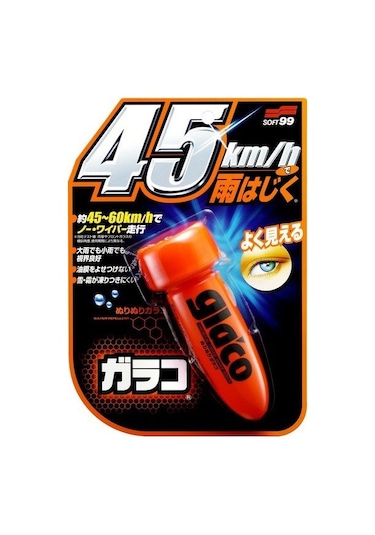 Soft99 Yağmur Su Kaydırıcı - Glaco Roll On  75Ml
