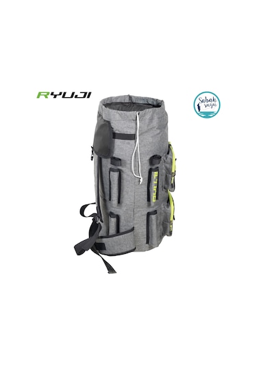 Ryuji Balıkçı Sırt Çantası 55 Litre Gri