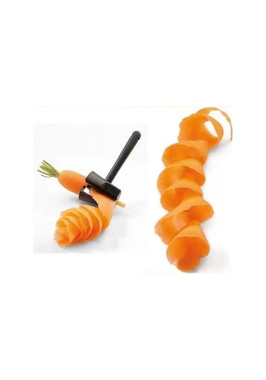 Suntek Magideal Mutfak için Havuç Kıvırıcı Soyucu Siyah