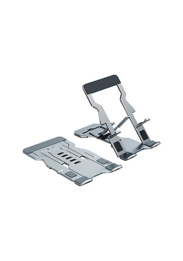 Novahub 5 Kad. Alüminyum Telefon & Tablet Desteği - Taşınabilir, İnce, 13.1x7x0.3cm
