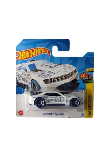 Hot Wheels 2023 - Custom 11 Camaro - Art Cars 4/10 - Hkk17