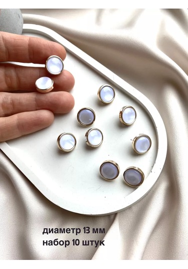 Siberiana Incili Altın Düğmeler 222305180