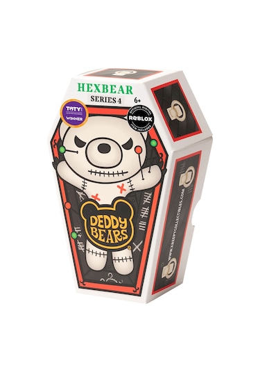 Deddy Bears Özel Kutulu 16 Cm Figür Seri 4 - Hexbear Çok Renkli