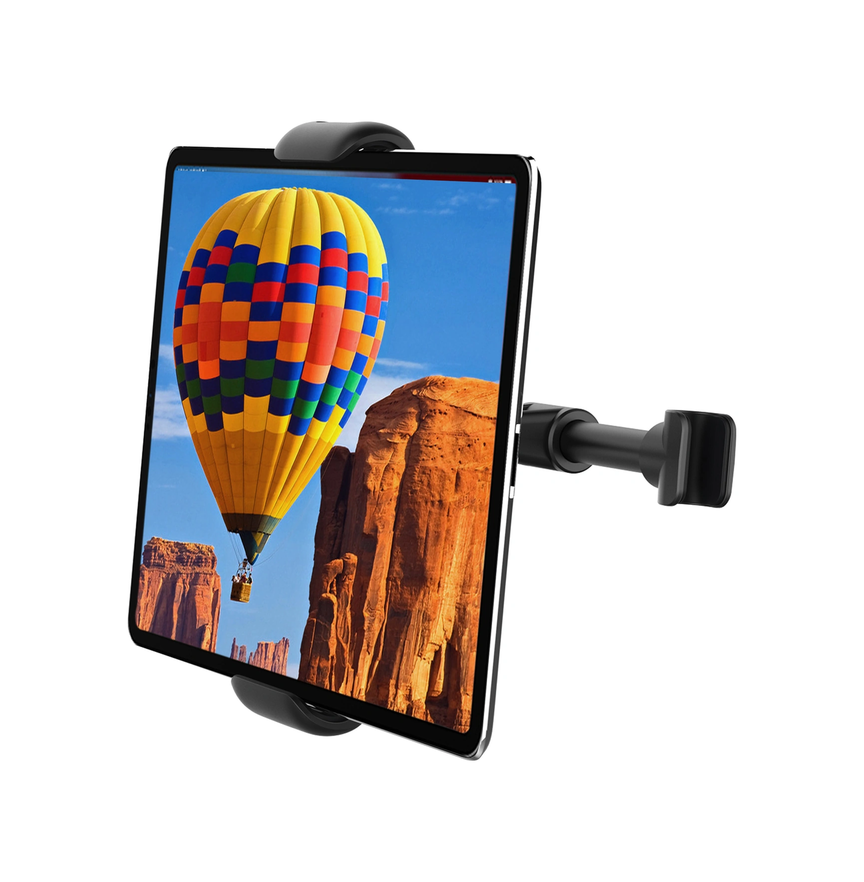 Moveevo Siyah Araba Baş Yastığı Telefon Tutucu - 5.5-12.9 İnç Telefon/tablet/switch Uyumlu