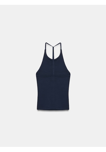 Dilvin 21051 Halter Yaka Askılı Top-k.lacivert