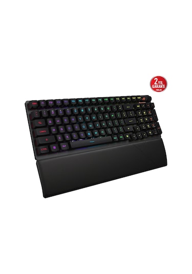 Asus Rog Strix Scope Iı 96 Nx Snow Switch Rgb Siyah Kablosuz Eng-q Mekanik Gaming Klavye