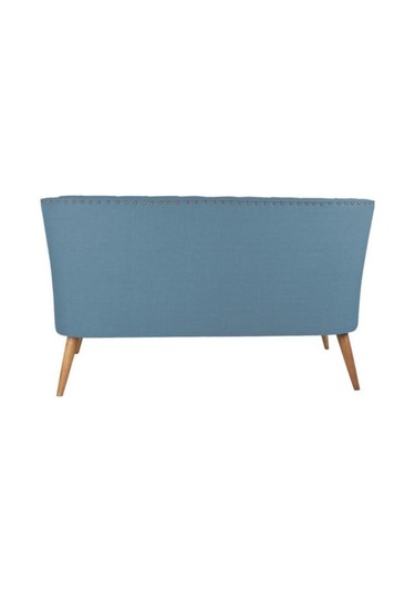 Lamont Loveseat İkili Kanape Gece Mavisi