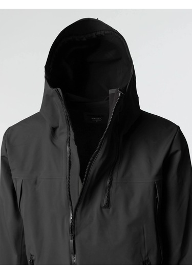 Isaora Asym Jacket Erkek Black Onyx Shell Jacket Isr7010-888 Siyah