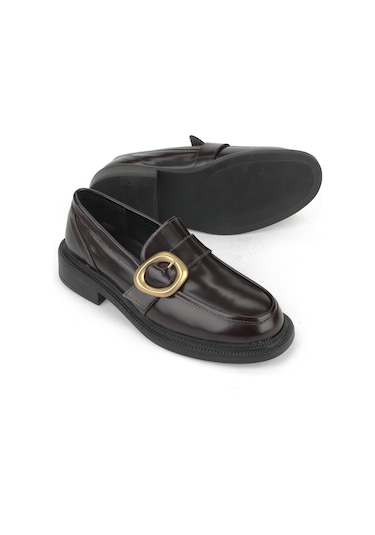 Ziya, Kadın Hakiki Deri Ayakkabı 153111z22410 Bordo 153111z22410 400 Bordo