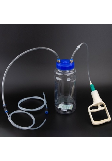 Tongxida 2l Manuel Motor Yağı Pompası - Evrensel Yağ Değişim Aleti, Dayanıklı Şeffaf Tasarım