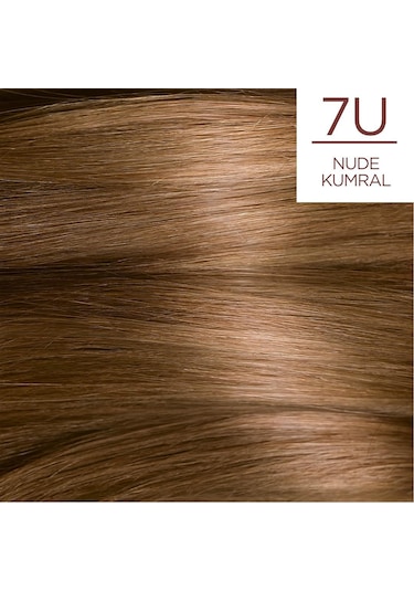 Loreal Excellence Creme Saç Boyası Nude Renkler 7U Nude Kumral