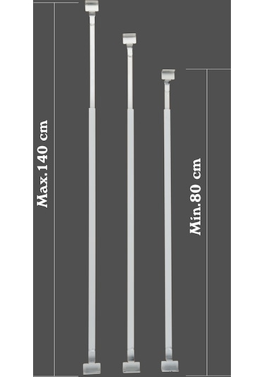 Erol Kilit Uzayıp Kısalan Pencere Güvenlik Bariyeri