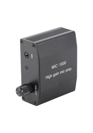 Moveevo Mikrofon Amfi 1000x Zayıf Ses Çoğaltıcı Alc Kontrol 3.5mm Arayüzlü Usb Şarjlı Alüminyum Kasa